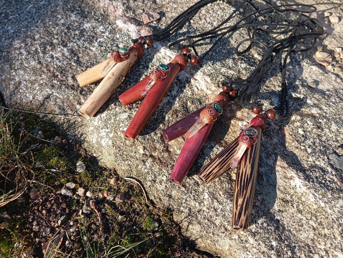 Beautiful Kuripe Pipes | Self applicator for shamanic snuff | Rapéh | Japé | Hape powder snuff applicator